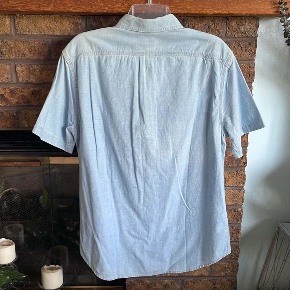 NWT J. Crew blue chambray shirt
